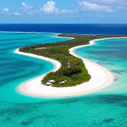 Caribbean Holidays, June Tours, Aerial view of turquoise water, white sand beaches and green islands in Turks and Caicos during June