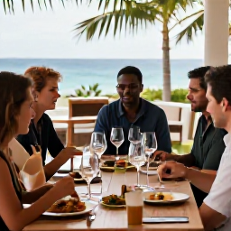 Caribbean Holidays, June Wine Tasting, Small group wine tasting featuring French wines, crystal glasses and Caribbean-inspired dishes in a stylish Saint Barth&eacute;lemy restaurant