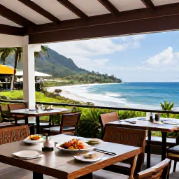 Caribbean Holidays, Luxury Holidays, A stylish Caribbean restaurant serving fresh local seafood and elegant dishes on a relaxed Montserrat terrace