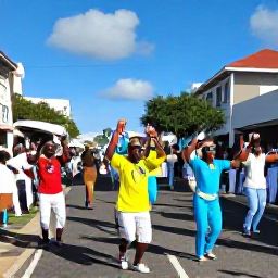 Caribbean Holidays, March Culture Holidays, Colourful Caribbean street festival in Saint Martin and Sint Maarten during March, with local music, dancers and lively island atmosphere