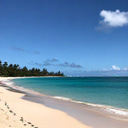 Caribbean Holidays, March Escapes, Adults relaxing beside a quiet turquoise beach in Trinidad and Tobago during sunny March weather