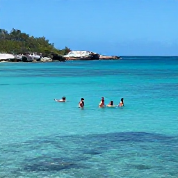Caribbean Holidays, March Escapes, Travellers snorkelling in clear turquoise water near a British Virgin Islands reef, tropical fish, rocky coastline and sunny March weather