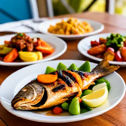 Caribbean Holidays, March Holidays, Friendly Caribbean restaurant in Saint Kitts serving grilled fish, fresh vegetables and local dishes in a relaxed setting