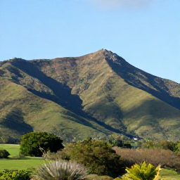 Caribbean Holidays, March Nature Holidays, Green mountain slopes and tropical woodland on Saint Kitts beneath a clear March sky