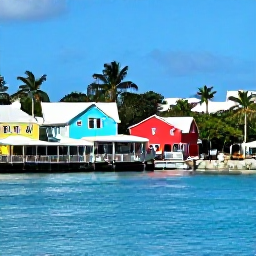 Caribbean Holidays, March Wine Tasting, Colourful Gustavia harbour and waterfront restaurants in Saint Barth&eacute;lemy on a clear March afternoon