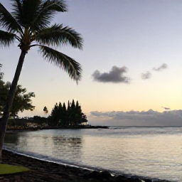 Caribbean Holidays, Martinique Adults Only, An adults-only resort overlooking a calm Caribbean beach in Martinique at golden hour