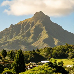 Caribbean Holidays, Martinique in June, Lush Martinique rainforest and volcanic mountain scenery in warm June sunshine