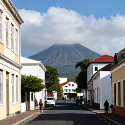 Caribbean Holidays, Martinique in May, Visitors exploring the historic streets and waterfront of Saint-Pierre, Martinique, with Mount Pel&eacute;e rising in the background