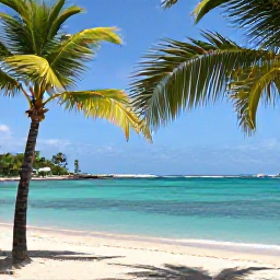 Caribbean Holidays, Martinique Instagram Spots, A relaxed August beach scene at Grande Anse des Salines in Martinique, with palm trees, turquoise water and pale sand