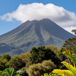 Caribbean Holidays, Martinique Luxury Holidays, Luxury travellers exploring lush Martinique rainforest and Mount Pel&eacute;e, with tropical vegetation and dramatic mountain scenery