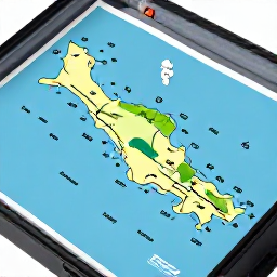 Caribbean Holidays, Martinique November, A map and open suitcase showing a Caribbean island-hopping itinerary including Martinique and neighbouring islands