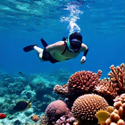 Caribbean Holidays, May Solo Holidays, A solo visitor snorkelling above colourful coral and tropical fish in clear Caribbean water near Norman Island