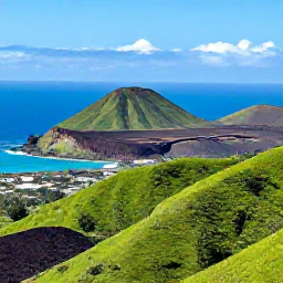 Caribbean Holidays, Montserrat April Tours, A sunny coastal view of Montserrat in April, with emerald hills, volcanic landscape and the Caribbean Sea