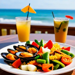 Caribbean Holidays, Montserrat Culture Holidays, Local Montserratian restaurant serving fresh Caribbean dishes including seafood, rice, vegetables and homemade drinks