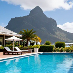 Caribbean Holidays, Montserrat Holidays, A comfortable all-inclusive resort setting in Montserrat with a swimming pool, tropical gardens and Caribbean views