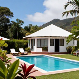 Caribbean Holidays, Montserrat Honeymoons, A welcoming boutique guesthouse with a swimming pool and tropical garden on the peaceful island of Montserrat