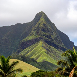 Caribbean Holidays, Montserrat Nature Holidays, Lush volcanic Montserrat landscape in November, with green hills, tropical vegetation and a calm Caribbean atmosphere