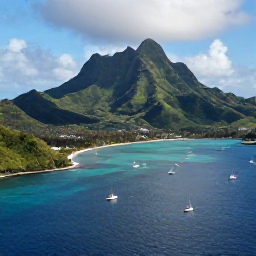 Caribbean Holidays, November Adventures, Aerial view of Saint Vincent and the Grenadines in November, with green volcanic mountains, turquoise sea and scattered sailing boats
