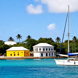 Caribbean Holidays, November Instagram Hotspots, Historic Nelson&rsquo;s Dockyard in Antigua with restored colonial buildings, sailing boats and tropical greenery under a bright sky