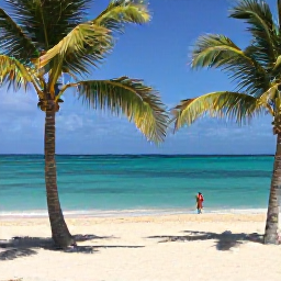 Caribbean Holidays, November Instagram Spots, Turquoise water and white sand at Mullet Bay Beach in Sint Maarten, with palm trees and a relaxed tropical atmosphere