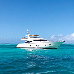 Caribbean Holidays, November Luxury, A private yacht sailing along the green coastline of Saint Kitts and Nevis beneath a clear blue November sky