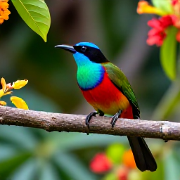 Caribbean Holidays, November Nature Holidays, Colourful tropical birds and flowering plants in a peaceful botanical garden on Nevis