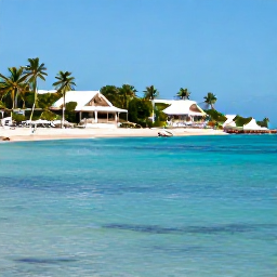 Caribbean Holidays, November Spa Breaks, Relaxing Caribbean spa resort overlooking a calm turquoise bay in Saint Martin in November