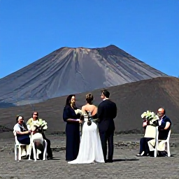 Caribbean Holidays, November Weddings, Visitors exploring Montserrat&rsquo;s volcanic landscape with views towards Soufriere Hills on a clear November day