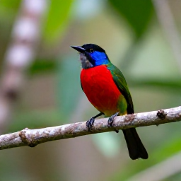 Caribbean Holidays, October Birdwatching, Colourful Caribbean birds in a lush Dominican Republic forest during early morning light