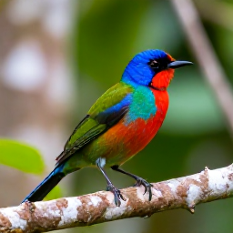 Caribbean Holidays, October Birdwatching, Colourful Caribbean birds perched in tropical woodland on Saint Kitts during October