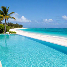 Caribbean Holidays, October Honeymoons, Elegant Caribbean honeymoon resort with an infinity pool overlooking a sandy beach and turquoise sea, October sunshine