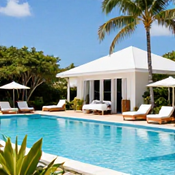 Caribbean Holidays, October Spa Breaks, Peaceful Caribbean spa resort in Sint Maarten, featuring treatment rooms, lush gardens and a calm swimming pool