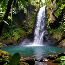 Caribbean Holidays, October Wellness, Lush rainforest walking trail and waterfall on Saint Vincent, tropical foliage and a peaceful natural pool