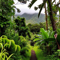 Caribbean Holidays, Puerto Rico Adventure, A bright March morning over El Yunque National Forest, with lush rainforest trails, palms and misty green mountains in Puerto Rico