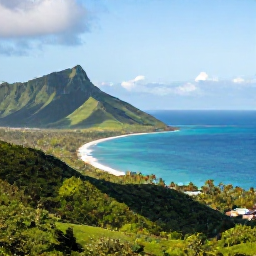 Caribbean Holidays, Puerto Rico Adventures, A bright April morning overlooking Puerto Rico&rsquo;s green mountains, clear Caribbean sea and adventurous coastline