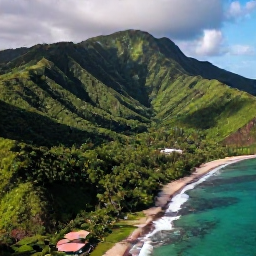 Caribbean Holidays, Puerto Rico Adventures, Aerial view of Puerto Rico&rsquo;s lush mountains, turquoise coastline and tropical July landscape
