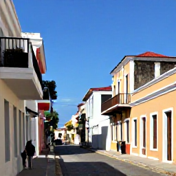 Caribbean Holidays, Puerto Rico Adventures, Visitors exploring colourful colonial streets and historic fortifications in Old San Juan during a sunny afternoon