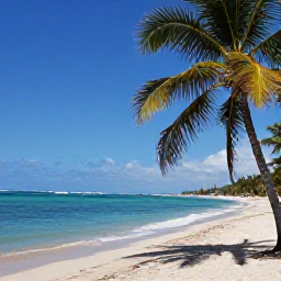 Caribbean Holidays, Puerto Rico Beaches, A sunny Puerto Rican beach with turquoise water, palm trees and a relaxed September atmosphere