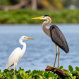 Caribbean Holidays, Puerto Rico Birdwatching, Birdwatcher observing herons and egrets beside a peaceful wetland in Puerto Rico