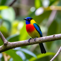 Caribbean Holidays, Puerto Rico Birdwatching, Colourful Puerto Rican birds in lush August rainforest foliage