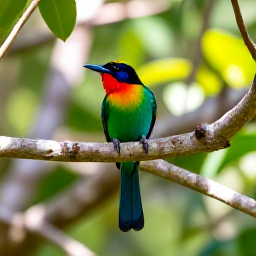 Caribbean Holidays, Puerto Rico Birdwatching, Colourful Puerto Rican birds perched in lush tropical forest during morning light