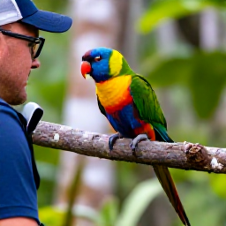 Caribbean Holidays, Puerto Rico Birdwatching, Puerto Rican parrot habitat in a protected green forest with a birdwatching guide
