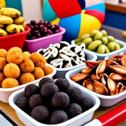Caribbean Holidays, Puerto Rico Holidays, Puerto Rican food market with mofongo, plantains, grilled seafood and colourful local ingredients