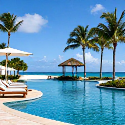 Caribbean Holidays, Puerto Rico Spa Breaks, Relaxing luxury spa treatment beside a tropical pool at a Puerto Rico resort
