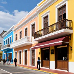 Caribbean Holidays, Puerto Rico Wine, Colourful colonial streets and a charming wine bar in Old San Juan on a warm February afternoon