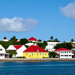 Caribbean Holidays, Saint Barth Culture, Colourful Gustavia waterfront with historic red-roofed buildings, harbour views and relaxed Caribbean atmosphere in Saint Barth&eacute;lemy