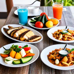 Caribbean Holidays, Saint Barth&eacute;lemy Culture, Local Saint Barth&eacute;lemy food on a rustic table, including fresh fish, accras, Caribbean vegetables and French-inspired dishes