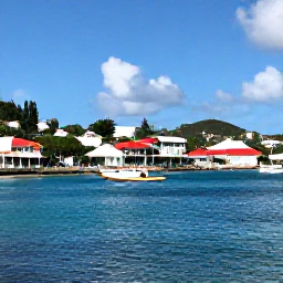 Caribbean Holidays, Saint Barth&eacute;lemy Instagram Hotspots, A bright coastal view of Gustavia harbour in Saint Barth&eacute;lemy during November, with colourful boats, red-roofed buildings and clear blue Caribbean water