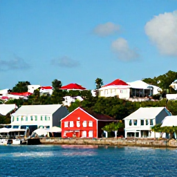 Caribbean Holidays, Saint Barth&eacute;lemy June, Visitors exploring Gustavia heritage buildings and harbour in Saint Barth&eacute;lemy on a sunny June morning