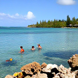 Caribbean Holidays, Saint Kitts Tours, Travellers snorkelling in clear Caribbean water near Saint Kitts, with colourful fish, coral and a sunny tropical shoreline